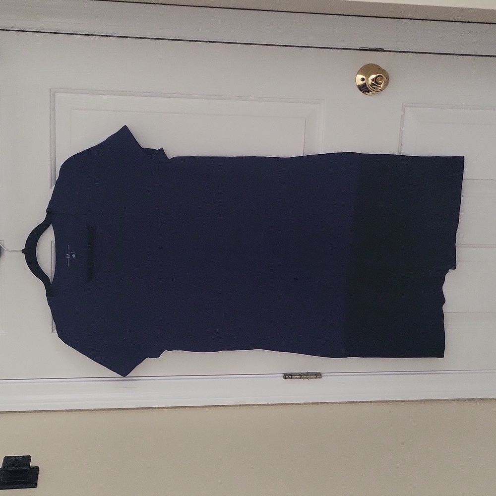 NWOT GAP Sweater Dress in Navy Blue and Black, Size M